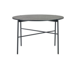 Bo Living Camille Round Dining Table - Black - thumbnail 2
