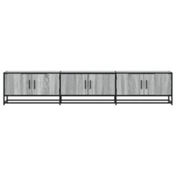 Berkfield Tv Cabinet Grey Sonoma 210X35X41 Cm Engineered Wood - thumbnail 4