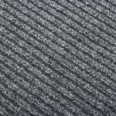 Berkfield Modern Dirt Trapper Carpet Runner 100X250 Cm Grey - image 1