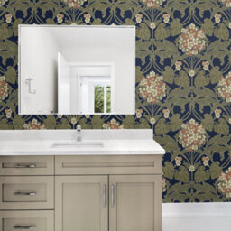 Galerie Arts And Crafts Green Patterned Wallpaper - thumbnail 3