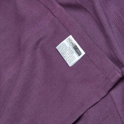 Homescapes Cotton Rajput Ribbed Purple Throw, 150 X 200 Cm - thumbnail 8