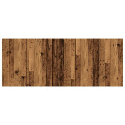 Berkfield Bed Headboard Old Wood 200X1.5X80 Cm Engineered Wood - thumbnail 3