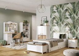 Arte Spacious Bookcase With Drawer And Four Tiers (H)1610mm (W)850mm (D)420mm - Timeless Furniture - thumbnail 3