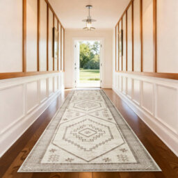 Bedlooms Radiant Cashmere Rug 80X150Cm, Geometric Rug, Anti Slip, Stain Resistant, Corridor & Hallway Runner - thumbnail 8