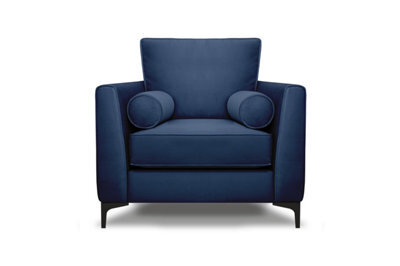 Modern Home Zara Armchair Navy - image 1