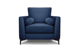 Modern Home Zara Armchair Navy - thumbnail 1