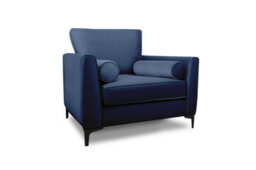 Modern Home Zara Armchair Navy - thumbnail 2