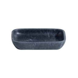 Showerdrape Octavia Grey Marble & Chrome Soap Dish - thumbnail 2