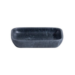 Showerdrape Octavia Grey Marble & Chrome Soap Dish - thumbnail 3
