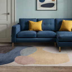The Rug Edit Viva Palette Multi Colour Living Room Rug - 200X275Cm - thumbnail 1