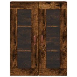Vidaxl Highboard Smoked Oak 69.5X34X180 Cm Engineered Wood - thumbnail 6