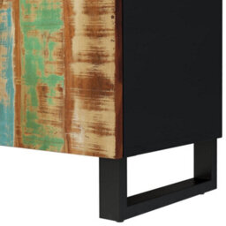Berkfield Tv Cabinet 105X33.5X46 Cm Solid Wood Reclaimed&engineered Wood - thumbnail 8