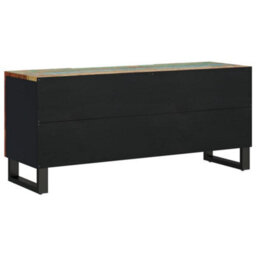 Berkfield Tv Cabinet 105X33.5X46 Cm Solid Wood Reclaimed&engineered Wood - thumbnail 5