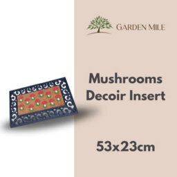 Marco Paul Non Slip Autumn Door Mat Insert -  Mushrooms - thumbnail 4
