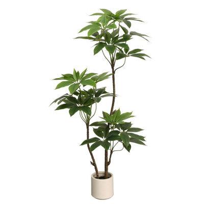 True Products Artificial Umbrella Tree In Off White Pot 150Cm - image 1