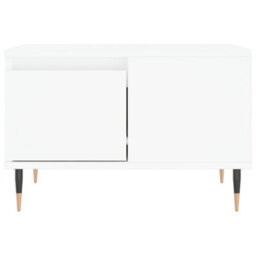 Berkfield Coffee Table White 55X55X36.5 Cm Engineered Wood - thumbnail 5