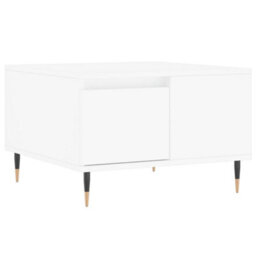 Berkfield Coffee Table White 55X55X36.5 Cm Engineered Wood - thumbnail 2