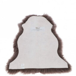 Fenland Sheepskin Fenland Indoor Single Australian Real Sheepskin Rug - Brown (90 Cm X 60 Cm) - thumbnail 4