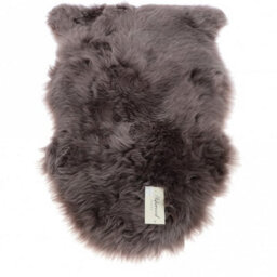 Fenland Sheepskin Fenland Indoor Single Australian Real Sheepskin Rug - Brown (90 Cm X 60 Cm) - thumbnail 2
