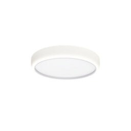 Milagro Gea White Led Ceiling Lamp A Stylish Contemporary 39Cm 36W Light With Remote Control And Low Energy Light Source - thumbnail 2