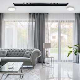 Milagro Gea White Led Ceiling Lamp A Stylish Contemporary 39Cm 36W Light With Remote Control And Low Energy Light Source - thumbnail 3