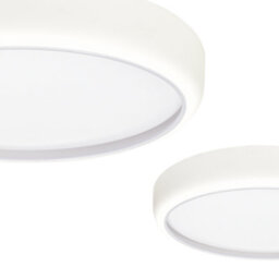 Milagro Gea White Led Ceiling Lamp A Stylish Contemporary 39Cm 36W Light With Remote Control And Low Energy Light Source - thumbnail 7
