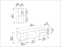 "Decorotika Rans Tv Stand For Tvs Up To 55""" - thumbnail 6