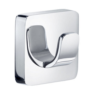 Smedbo Polished Chrome Towel Hooks Wall Mounted Bathroom Storage