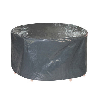 Home Source Duracover 140Cm Heavy Duty Waterproof & Uv Resistant Small Round Outdoor Patio Furniture Cover - image 1