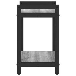 Berkfield Bookcase Grey Sonoma 40 X 30 X 48.5 Cm Engineered Wood - thumbnail 6