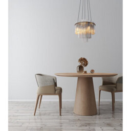 Luminosa Lighting Luminosa Gorley Pendant Ceiling Light Matt Black Smoke Glass Shade 5X E14 - thumbnail 5