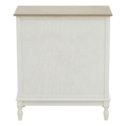 Orsina 2 Drawer Ivory Sideboard Cabinet, Pine Wood Storage Side Board For Kitchen, Dinning Room, Hallway, & Office - thumbnail 6
