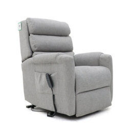 Furnishings For Less UK Burton Rise And Recline Armchair Electric Dual Motor Grey - thumbnail 3