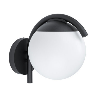 Elegant Ip44 Outdoor Wall Light With Diffused Shade For Stylish Porches - image 1