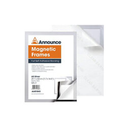 Advance Announce Magnetic Frame A3 Silver (Pack Of 2) Aa01843 - thumbnail 4