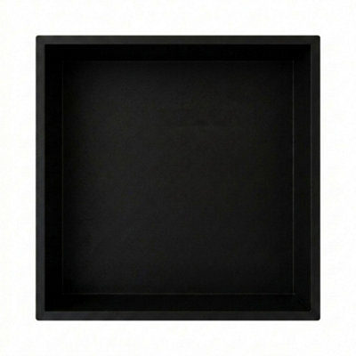 ARKO BATHROOM Arko Stainless Steel Shower Niche Wall Insert, Bathroom Shower Storage Shelf, Black - image 1