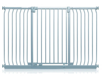 Safetots Extra Tall Elite Safety Gate, 161Cm - 170Cm, Matt Grey, Extra Tall 96.8Cm In Height, Pressure Fit Stair Gate - image 1