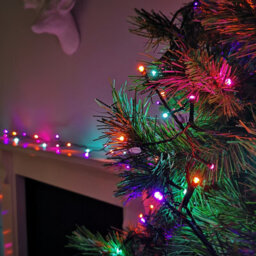Samuel Alexander 360 Led 28.7M Premier Supabrights Indoor Outdoor Christmas Multi Function Mains Operated String Lights With Timer In Rainbow - thumbnail 2