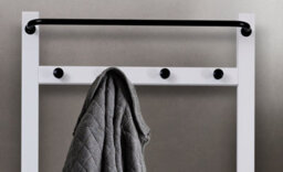 Nöa & Nani Noa & Nani Hallway Bench Shoe Storage And Coat Hook In Classic White Karlstad - thumbnail 3