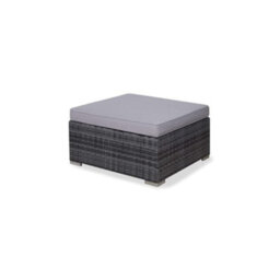 Evre Grey Rattan Outdoor Garden Furniture Nevada Set 6 Seater Sofa With Coffee Table - thumbnail 4