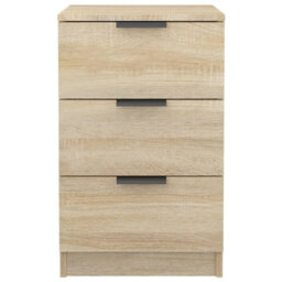 Berkfield Bedside Cabinets 2 Pcs Sonoma Oak 40X36X65 Cm - thumbnail 7