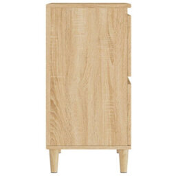 Berkfield Sideboards 3 Pcs Sonoma Oak 60X35X70 Cm Engineered Wood - thumbnail 9