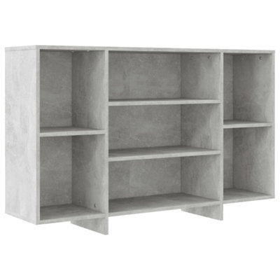 Vidaxl Sideboard Concrete Grey 120X30X75 Cm Engineered Wood - image 1