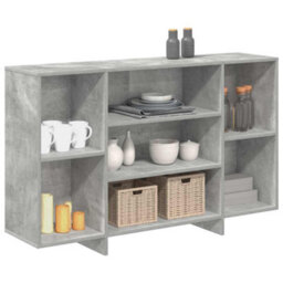 Vidaxl Sideboard Concrete Grey 120X30X75 Cm Engineered Wood - thumbnail 4