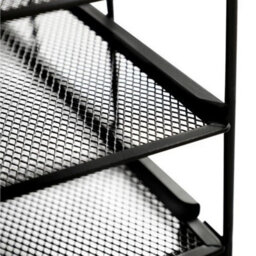 Tray Organizer Metal Mesh Tabletop File Sorter File Storage Rack - thumbnail 5