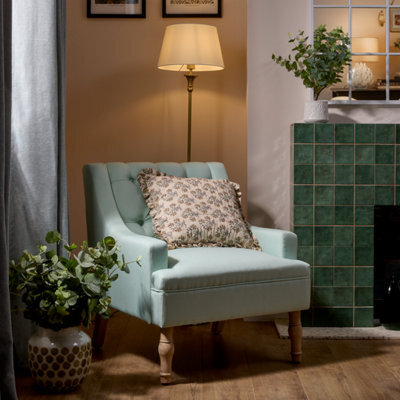 Lowenna Silt Green Relaxer Chair (H)835mm (W)740mm (D)760mm - image 1