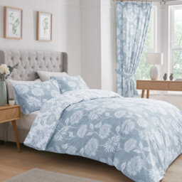 Dreams & Drapes Chrysanthemum Easy Care Duvet Cover Set - thumbnail 1
