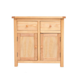 Cabinet Bits Lugo Waxed 2 Drawer 2 Door Sideboard Wood Knob - thumbnail 1