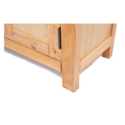 Cabinet Bits Lugo Waxed 2 Drawer 2 Door Sideboard Wood Knob - thumbnail 7