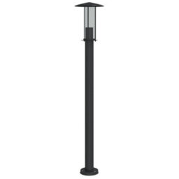 Outdoor Floor Lamp Black 100 Cm Stainless Steel - thumbnail 2